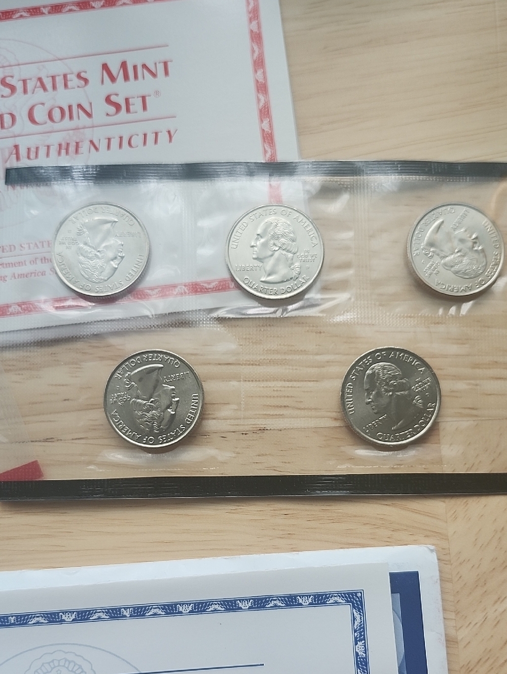 2002 United States Mint Uncirculated Coin Sets Denver And Philadelphia Mints - Picture 5 of 7